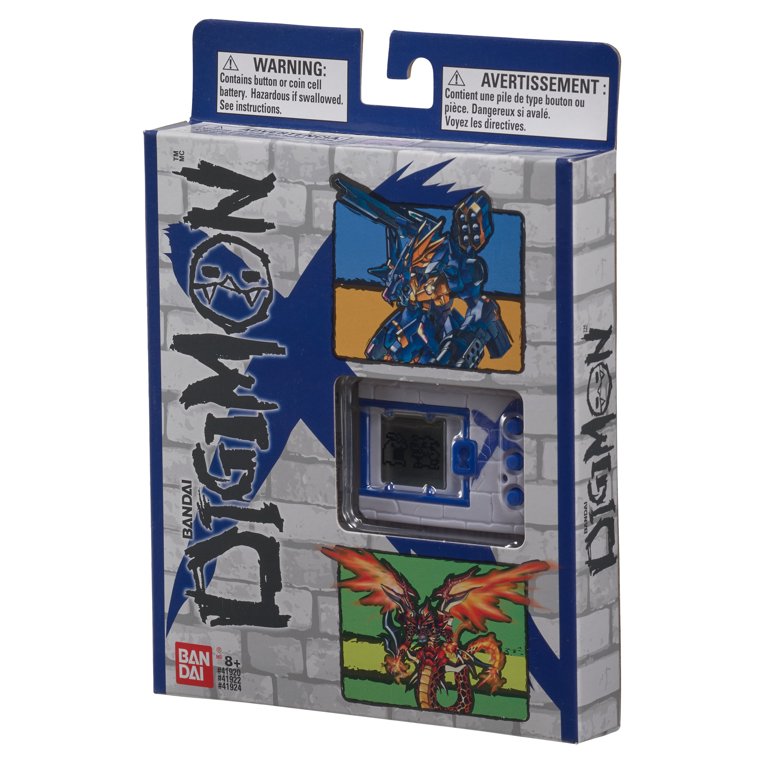 Digimon X Electronic Monster Toy (White & Blue) - Walmart.com