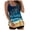 Sky Blue, variant on NOLDARES Women's Swimsuit Tankini Tummy Control Bathing Suits Two Piece Full Coverage Slim Swim Suits with High Waisted Bottom(Sky Blue,XL)