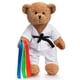 thumbnail image 1 of Peluche con forma de oso de karate HollyHome, 40 cm, regalo para niños, 1 of 9