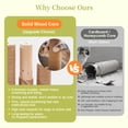 thumbnail image 3 of Aukfa 4-Tier Outdoor Cat House with Weatherproof Roof, Wooden Cat Tree with Ramps & Scratching Post, Multi-Level Cat Enclosure for Outside/Inside,White, 3 of 7