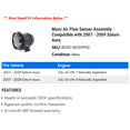 thumbnail image 2 of Mass Air Flow Sensor Assembly - Compatible with 2007 - 2009 Saturn Aura 2008, 2 of 2