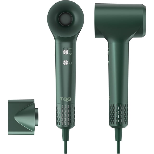 High-Speed Hair Dryer with 110000 RPM Brushless Motor, Ionic Technology,3 Heat/2 Speed Settings, Lightweight Design for Fast Drying & Frizz Control, Professional Salon-Quality Blow Dryer for Home Use