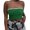 Green, variant on Sngxgn Women's Camisole Spaghetti Straps Tank Top(Yellow,L)