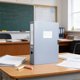 thumbnail image 4 of File Box Thickened Polypropylene Office Supplies Foldable A4 Retros-Style Document Box Plastic File Storage Box, 4 of 6