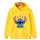 thumbnail image 3 of Sudadera con capucha para niños Stitch Kawaii, moda, jersey, sudadera, dibujos animados de Anime, Manga, niñas, niños, ropa informal de otoño, tops, 3 of 5