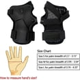 thumbnail image 4 of Protège-Poignets,Protège Poignets Protection Sports,Protège-Poignets Equipo de protección Gants para Le Ski et Le Roller à roulettes Scooter (M), 4 of 4