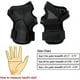 thumbnail image 4 of Protège-Poignets,Protège Poignets Protection Sports,Protège-Poignets Equipo de protección Gants para Le Ski et Le Roller à roulettes Scooter (M), 4 of 4