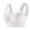 White, variant on Bras for Women Comfortable Womens Wireless Bras V Mesh Comfortable Bralette Supportive Tshirt Bra No Underwire Seamless Push Up Everyday Bras Plus Size