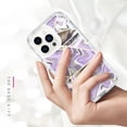 thumbnail image 6 of New Designed Case for iPhone 14 Pro Max (2022), [Marble Gold Glitter] [Three-Layer Hardshell Cases] [Reinforced Military Grade Drop Protection] Heavy-Duty Protective Cover iPhone 14 Pro Max Case 6.7", 6 of 7