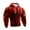 Red, variant on yuCgh Men's Christmas Ugly Print Hoodie, Muscle Graphic Long Sleeve Casual Sports Pullover, Festive Humorous Design for Holiday Parties,Black L