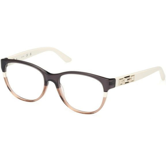 Eyeglasses Guess GU 2980 020 Grey/Striped / Shiny Ivory