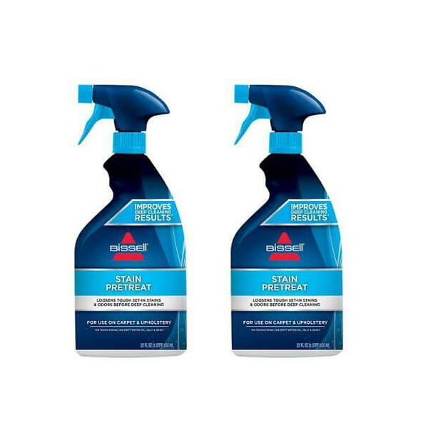 Pack of 2 Bissell Stain Pretreat Carpet and Upholstery Cleaner 22 oz