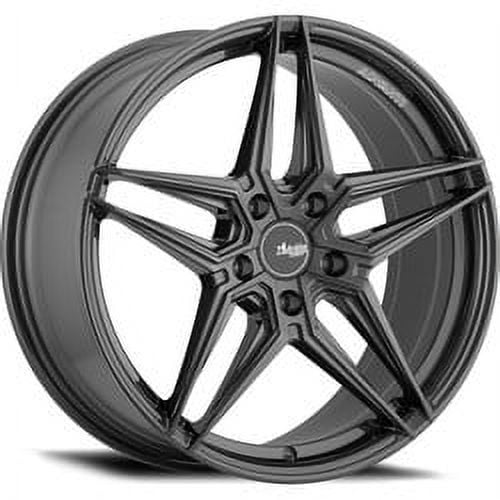 19x9.5 Advanti Racing 107A Decado Dark Metallic Anthracite Wheel 5x112 (45mm)