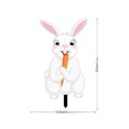 thumbnail image 3 of Advancent Decoración de estaca de conejo de Pascua, diseño de escena DIY, decoraciones al aire libre, adorno de jardín Adorable interesante, Kits de decoración para fiestas, 3 of 6