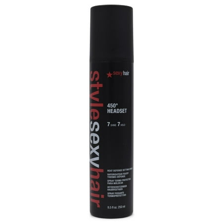 Sexy Style Sexy 450 Headset Heat Defense Setting Spray 8.5 fl (Best Heat Defence For Hair)