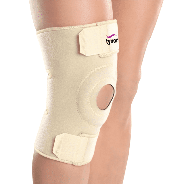 RODILLERA ABIERTA CON SOPORTE ROTULIANO COMPRESION TYNOR J05