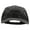 Black, variant on Paris Embroidered Washed Solid Pigment Dyed Cotton Twill Brass Buckle Cap - Black OSFM