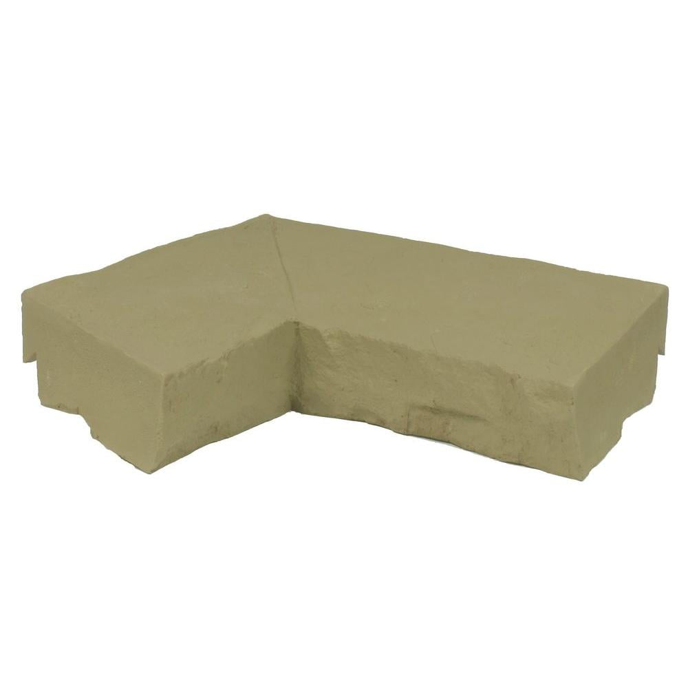 NextStone™ Faux Polyurethane Stone Sandstone Ledger Inside Corner