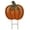 17 5 h Orange, variant on Metal Pumpkin Stakes - Fall Yard Decor - 17.5" Outdoor Pumpkin Ornament - Halloween Thanksgiving Garden Stakes - Decorative Autumn Lawn Art