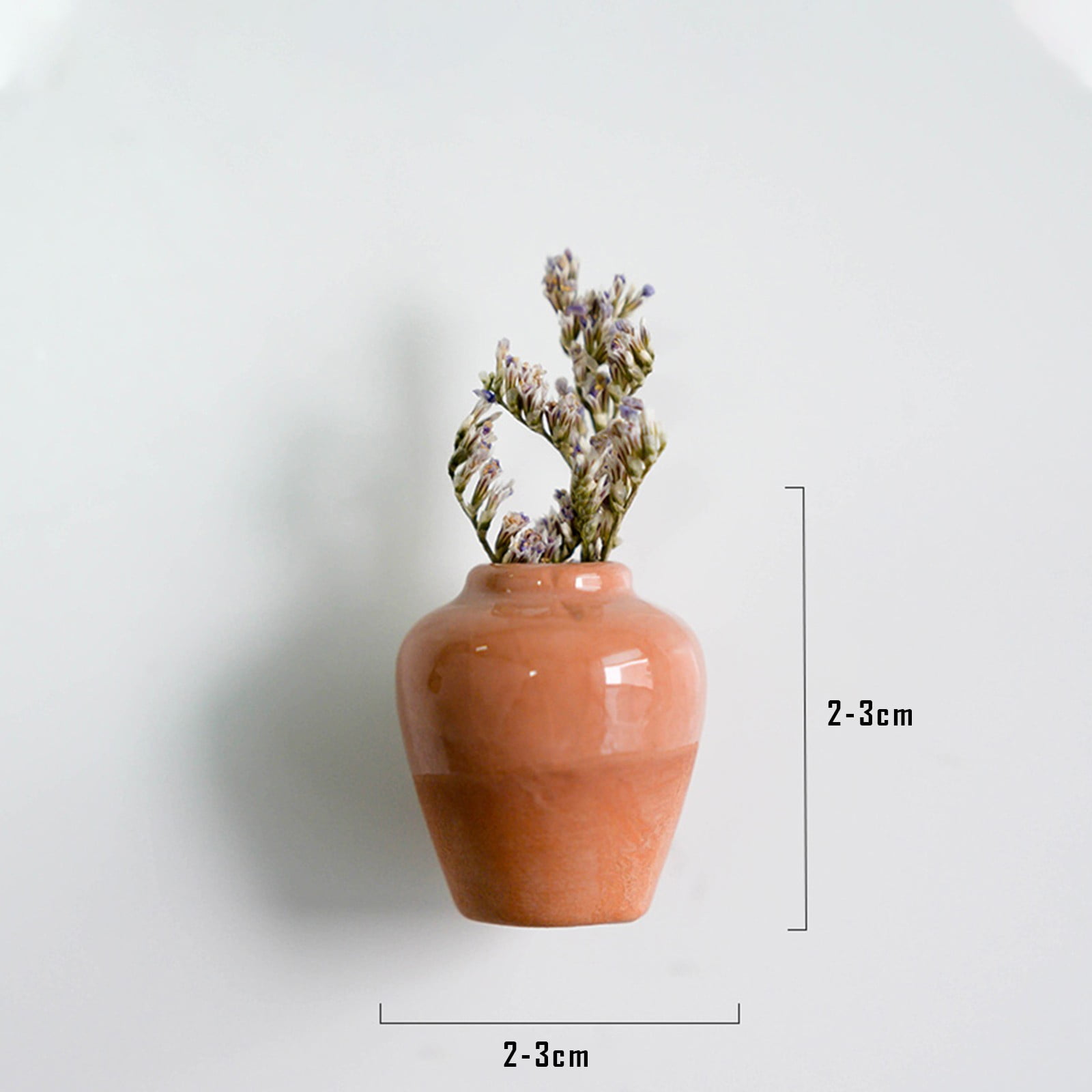 7pcs Mini Vase Fridge Sticker Set, Easter Cute Decorative Refrigerator Magnets for Home Kitchen, Easter and Mother's Day Fridge Aesthetic Decor Accessory for Refrigerator Surface Decoration