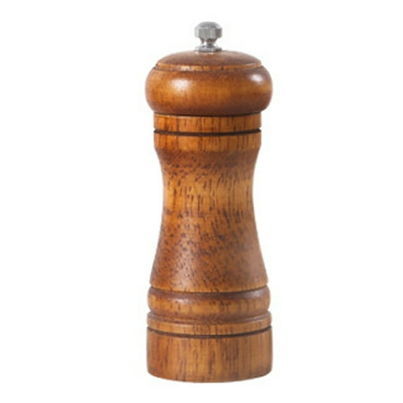 Wood Salt and Pepper Grinder Mill - Manual Wooden Salt Grinder Pepper Mill Shakers Refillable with Adjustable Coarseness Ceramic Rotor,style1,G186933
