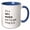 Blue/White, variant on 3drose, Image of Funny Lab Quote, 15oz Mug