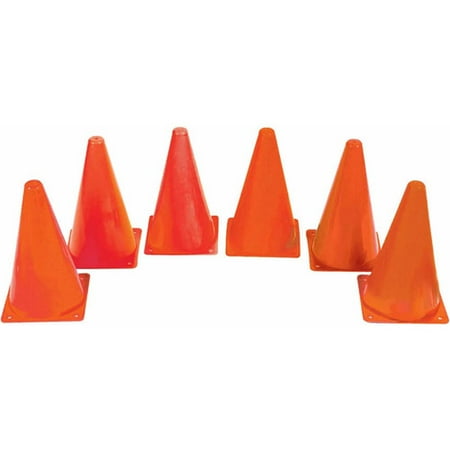 Orange Spectrum Cones 12" (set Of 6)