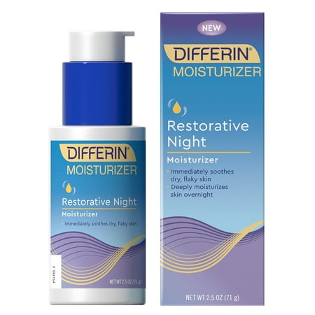 restorative moisturizer differin night