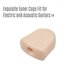 thumbnail image 3 of 6PCS Tuning Peg Caps Polished Tuner Key Button Cap String Knob Handle with Screws Washer Parts for Acoustic and Electric Guitars Yellow, 3 of 5