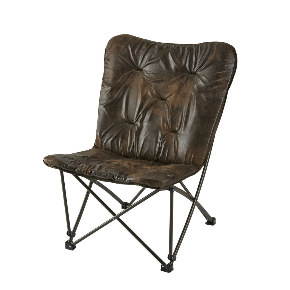 Mainstays Lounge Chair, Brown