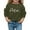 Army Green, variant on WOYY Tween Girls Casual Sweatshirt Long Sleeved Pullover Top Children's Sweatshirt