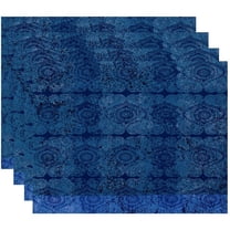 Simply Daisy 18" x 14" Patina Geometric Print Placemat