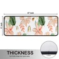 thumbnail image 5 of Kitchen Rugs Sets Of 2,Pioneer Flower Floral Print Pattern Anti Fatigue Kitchen Mat Rugs Non Slip Washable,Decorative Kitchen Floor Mats for Kitchen,Sink,Laundry,17"x47"+17"x47", 5 of 5