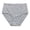 Grey, variant on Plus Size Underwear for Women High Waist Striped Women's Panties Tummy Control Briefs