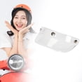 thumbnail image 4 of Almencla Helmet Visor Peak 3 Snap Helmet Visor Protector for Retro Helmets Parts Clear, 4 of 7