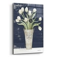thumbnail image 2 of Epic Art 'Tulips on Navy II' by Cindy Jacobs, Acrylic Glass Wall Art, 16"x24", 2 of 10