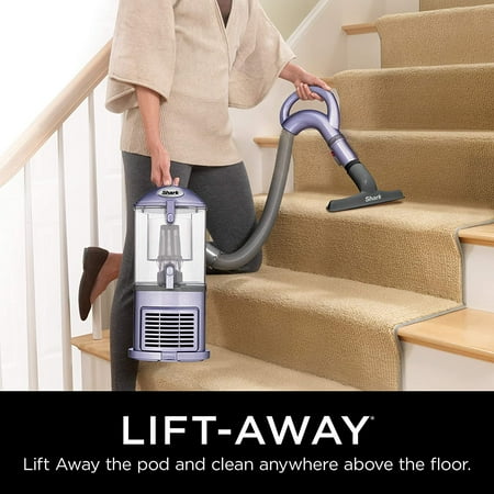 upright shark navigator vacuum lift away lavender nv352 crevice upholstery wide tools walmart