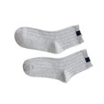 thumbnail image 2 of Sonducket 1 par de calcetines de algodón de tubo medio para mujer, cómodos, suaves, reutilizables, informales, para deportes escolares, Accesorios de calzado Gris claro, 2 of 6