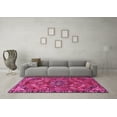 thumbnail image 3 of Ahgly Company Indoor Round Persian Pink Traditional Area Rugs, 7' Round, 3 of 4
