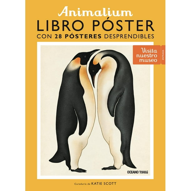 Libro Animalium. Libro Poster Tapa Blanda, Autor Katie Scott, Editorial Oceano Travesia