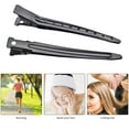 thumbnail image 6 of Hair Clips, 50pcs Stainless Steel Hair Clips Non Slip Hair Clips No-Trace Professional Sectioning Hair Clips DIY Accessories for Women Girls Hairdressing Styling Salon, 7cm, Black, 6 of 9