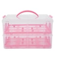 thumbnail image 1 of unbranded Pastel Decorativo Color Rosa Reutilizable Para Almacenamiento Y Presentación, 1 of 7