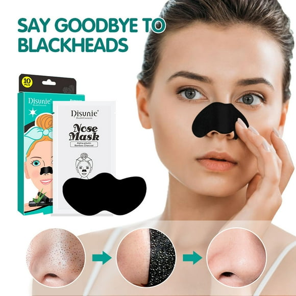 CXK99 on Clearance Charcoal Blackhead Removing Nose Mask, Pore Cleansing and Deep Cleaning Nose Mask, Strawberry Scented Blackhead Remover for Men and Women