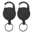 thumbnail image 1 of Soporte para Llaves Retráctil con Cable de Acero Inoxidable de Alto Rebote - Accesorio de Montaje para Excursionismo y Camping - Porta Credenciales Retráctil Anti Pérdida - Llavero YUNYI BRAND Deportes, 1 of 8