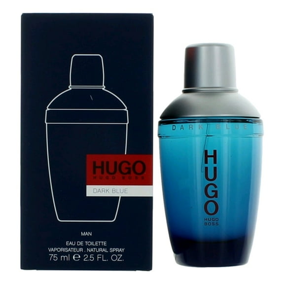 Hugo Dark Blue by Hugo Boss, 2.5 oz Eau De Toilette Spray for Men