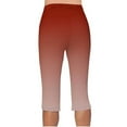 thumbnail image 6 of Kmdttou Capri Pants for Women Dressy Casual Gradient Summer 7/8 Pants With Side Pockets And Slits Casual Cropped Pants, 6 of 9