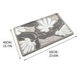 thumbnail image 3 of Absorbent Non Slip Bath Mat, Soft Microfiber Door Rug with TPR Backing, Plush Bathroom Carpet for Shower Tub, Bedroom Living Room Entryway Floor Mat, 3 of 6