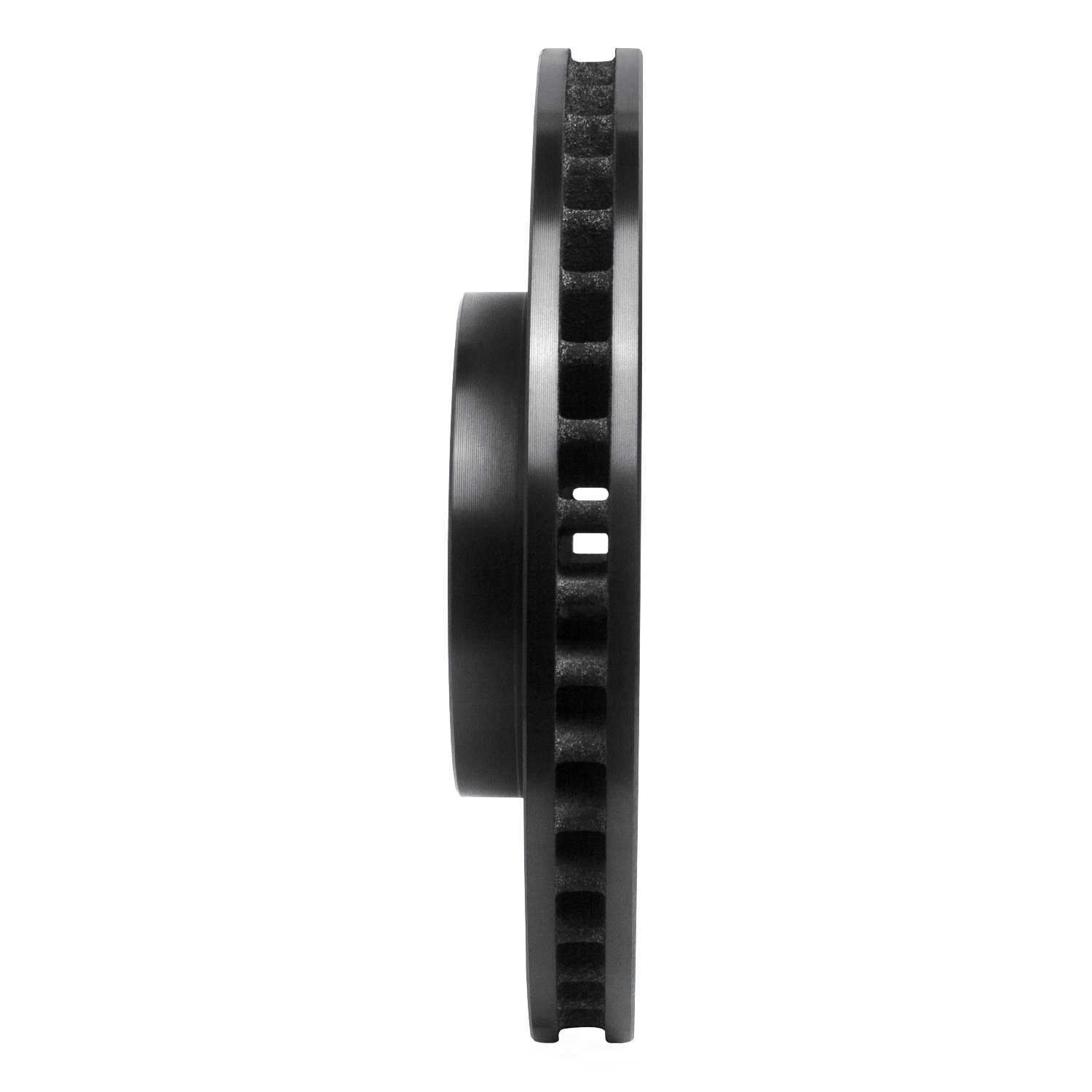 Dynamic Friction Company 633-76059L DFC Brake Rotor - Drilled And Slotted - Black