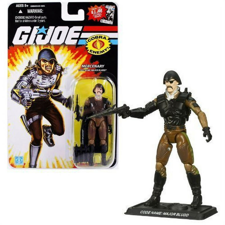 G.I. Joe 25th Anniversary Cobra Major Bludd Mercenary 3.75
