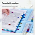 thumbnail image 3 of LAICAIW 1200 Pcs Onglets Autocollants Marqueurs de Page à Gemmes au Laser, Onglets de Notes Autocollantes Colorés, Onglets d'Index Inscriptibles et Repositionnables, Onglets pour Annoter des Livres, 3 of 7